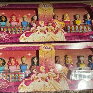 Disney Enchanted Tales Princesses Collector's Set of 8 PEZ Dispensers NEW